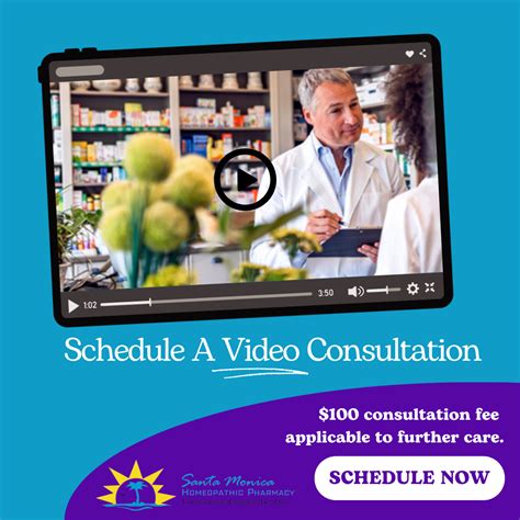 Schedule A Video Consultation – Santa Monica Homeopathic Pharmacy