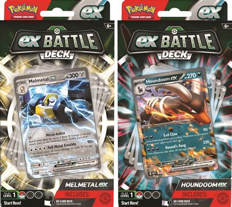 Pokémon TCG: ex Battle Decks - Melmetal ex / Houndoom ex Coming ...