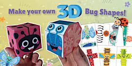 Paper Fish Craft Pack - 3D Shapes Maths Resource