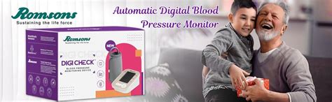 Romsons BPX Fully Automatic Digital Blood Pressure Monitor with 2 Years ...