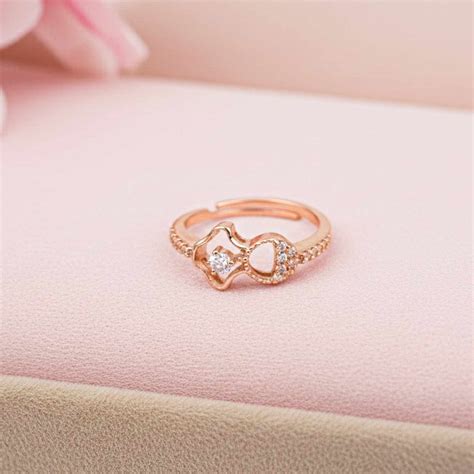 Rose Gold Precious Moment Ring