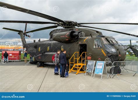 Heavy-lift Cargo Helicopter Sikorsky CH-53K King Stallion. Editorial ...