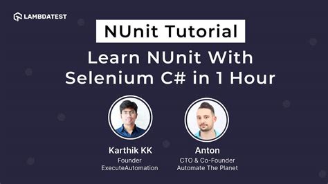 Image result for NUnit Training