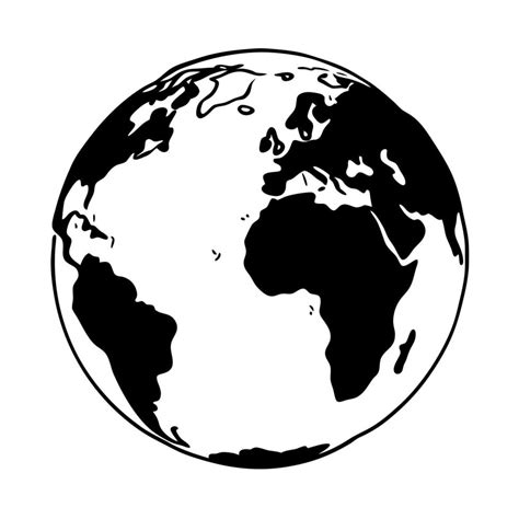 Earth Line Art 的图像结果