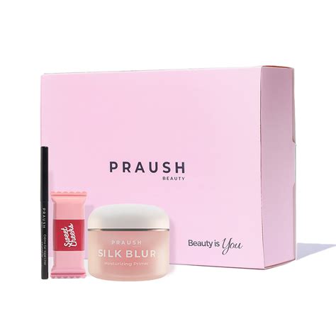 Beauty is you Essential Trio Gift Pack (Raspberry Tart Blush, Silk Blu ...