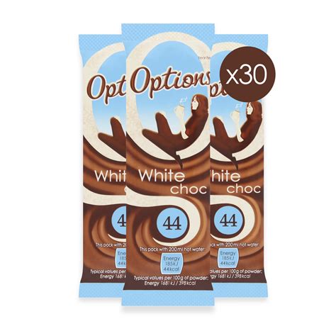 Buy OptionsWhite Hot Chocolate Sachet 11 g (Pack of 30) Online at ...