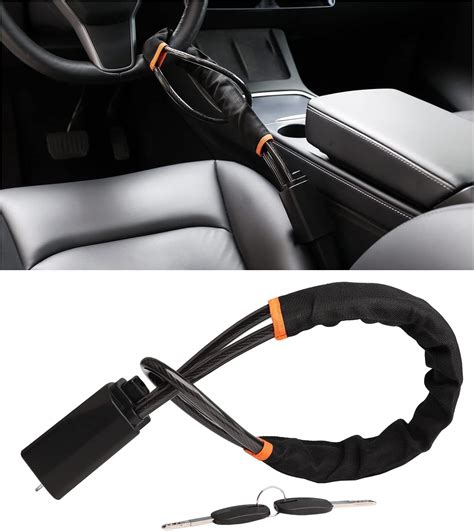 Amazon.com: AOLIHAN Car Seat Belt Lock Universal Steering Wheel Lock Car Anti-Theft Device ...
