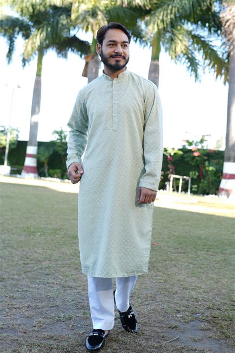 Buy Embroidered Kurta Pajama Online in India - Apella