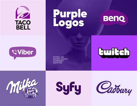 17 Purple Logos Sitting Like Crown Jewels On Brands Identities