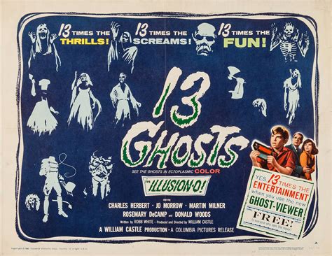 13 Ghosts (#1 of 3): Extra Large Movie Poster Image - IMP Awards