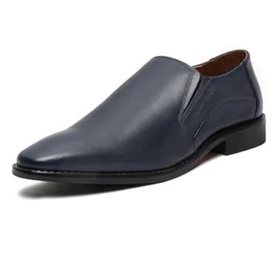 Buy LOUIS STITCH Men's Formal Loafers | Italian Leather Slip-On ...
