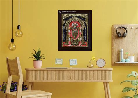 Balaji Tanjore Painting – SANKALP ARTS & CRAFTS