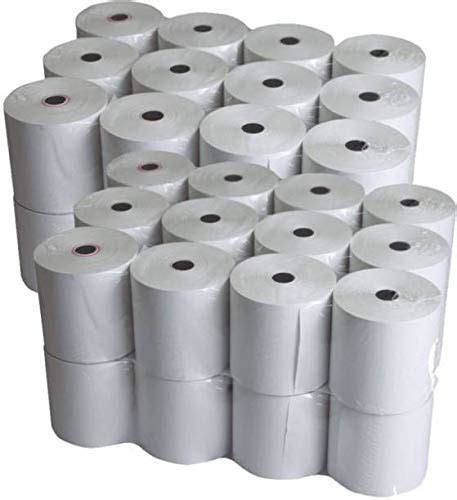 REVALS Thermal Paper Rolls 2 inch 57mmX25m Paper Roll Billing Machine ...