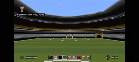 Image result for Football Stadium Tutorial Minecraft Easy