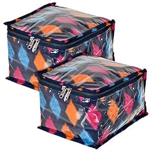 Kuber Industries Square Navajo Printed Laminated PVC Multipurpose ...