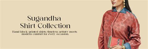 SUGANDHA COLLECTION ( WOMEN'S SHIRTS )