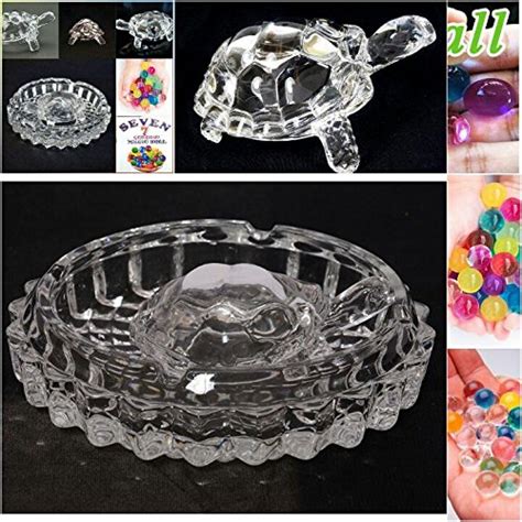 Buy Breewell New Look Crystal Finish Wealth Sign Tortoise with Plate ...