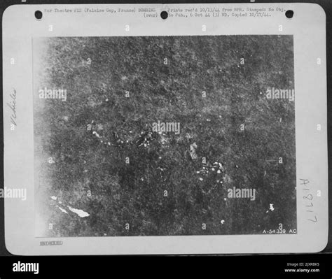 FRANCE-Battle activities during battle for Falaise Gap on 20 August 44 ...