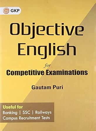 Buy Objective English for Competitive Examinations Book Online at Low ...