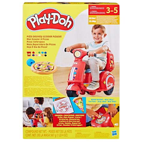 Play-Doh Pizza Delivery Scooter Playset - Entertainment Earth