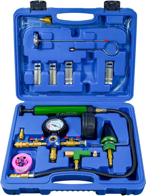 Buy SMOTIVEPRO Professional Radiator Pressure Tester Kit and Vacuum ...