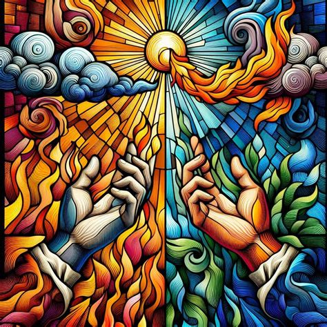 The mighty sacraments! Where the physical and spiritual intersect, making the invisible grace of ...