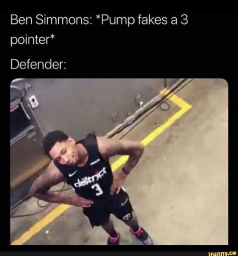Pump Fake Memes NBA Memes On X: "*Ben Simmons Pump Fakes A 3 Pointer