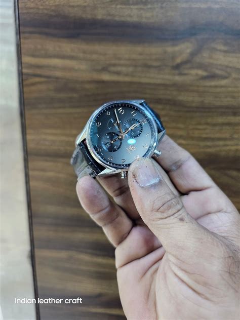 Leather strap for tag heuer carrera | Indian leather craft ...