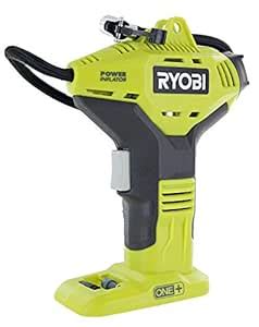 Buy Ryobi Portable Power Inflator for Tires [NEW DIGITAL GAUGE] [18 ...