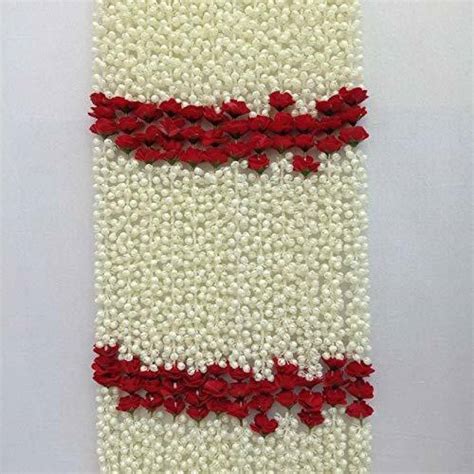Hitech Store Set of 2 String Artificial Mogra/Jasmine and Roses for ...