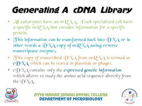 Image result for CDNA Library Applications