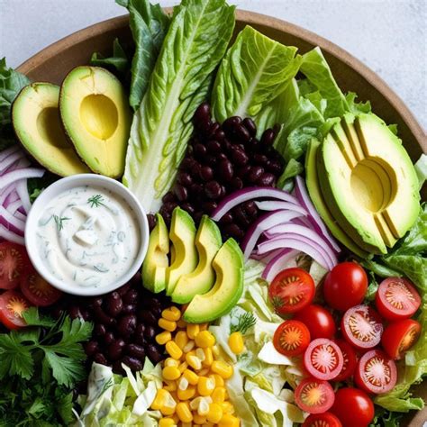 Awesome Chopped Salad With Jalapeno-Ranch Dressing