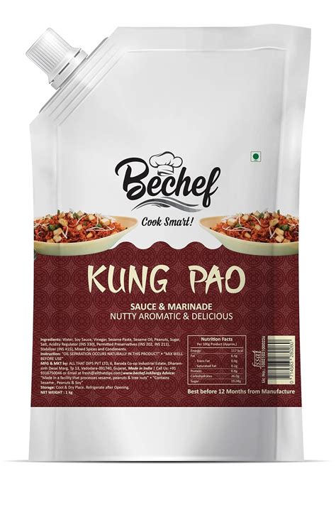 Bechef Kung Pao Gourmet Noodle/ Rice stir Fry Sauce : Classic Schezwan ...