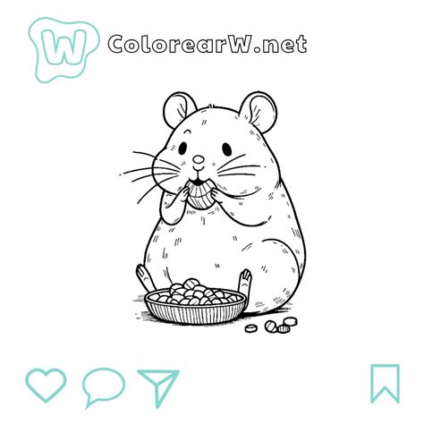 40 Hamster Coloring Pages - Free Printable PDF Pages