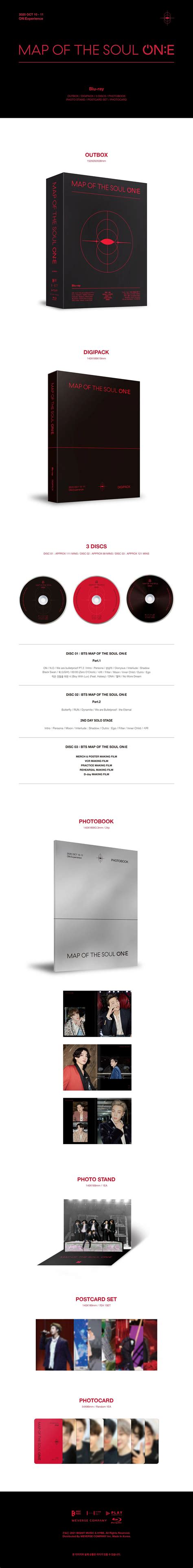 [BLU-RAY] MAP OF THE SOUL ON:E Concert — US BTS ARMY