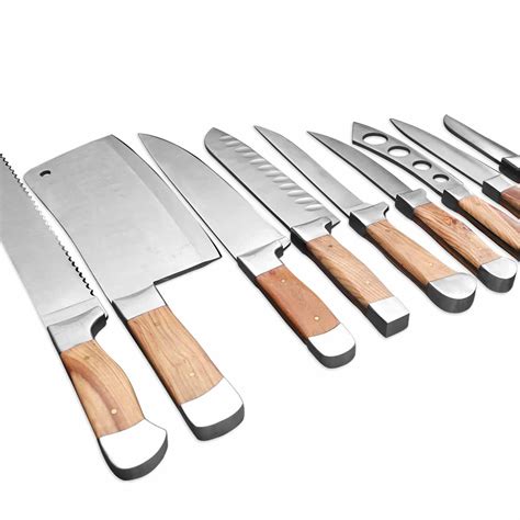 Professional Knife Set | Nine Knives Set For Chef's - Fusion Layers