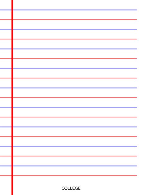 Ruled Paper - 10 Free PDF Printables | Printablee