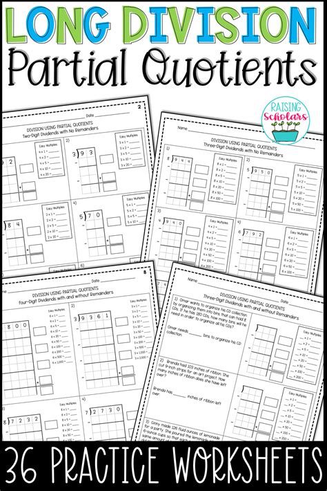 Dividing Using Partial Quote 的图像结果