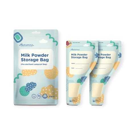 Autumnz - Milk Powder Storage Bag (Pre-sterilised Leakproof Bag ...
