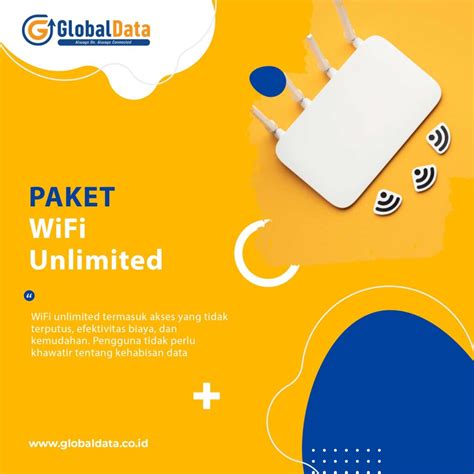 Paket WiFi Unlimited: Yang Perlu Diperhatikan
