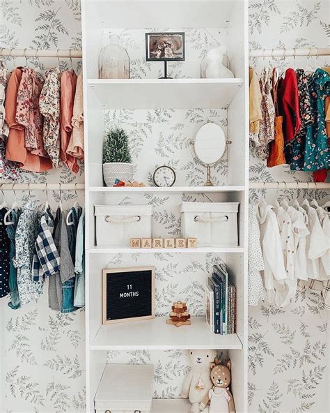 Nursery Closet Wallpaper Ideas