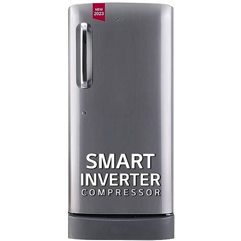 LG 185 L 5 Star Inverter Direct-Cool Single Door Refrigerator (GL-D201 ...