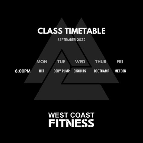 Classes — WEST COAST FITNESS