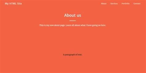 Image result for About Page HTML CSS Code