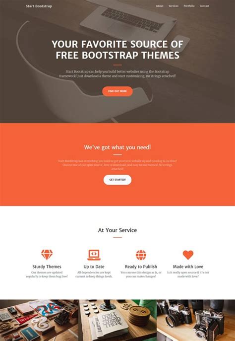 Image result for Bootstrap Simple Page Template