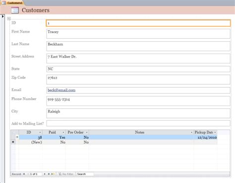 Sam Exam Access Module 06 Creating Forms 的图像结果