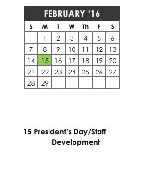 Denton Creek Elementary School - School District Instructional Calendar ...