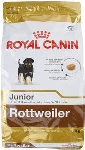 RC Royal Canin Rottweiler Junior (Puppy) Dog Food,3kg Rice, Vegetable ...