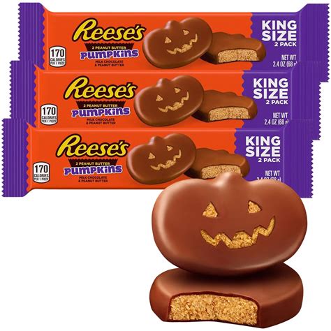 Reese’sHalloween – Tazas de calabaza de mantequilla de maní tamaño King ...