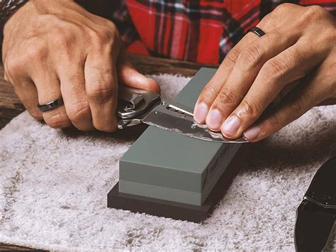 Image result for Using a Sharpening Stone
